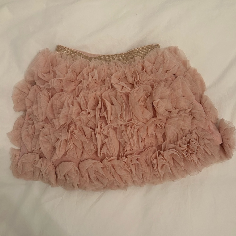 Mini Boden Kids Ruffle Skirt - Pink